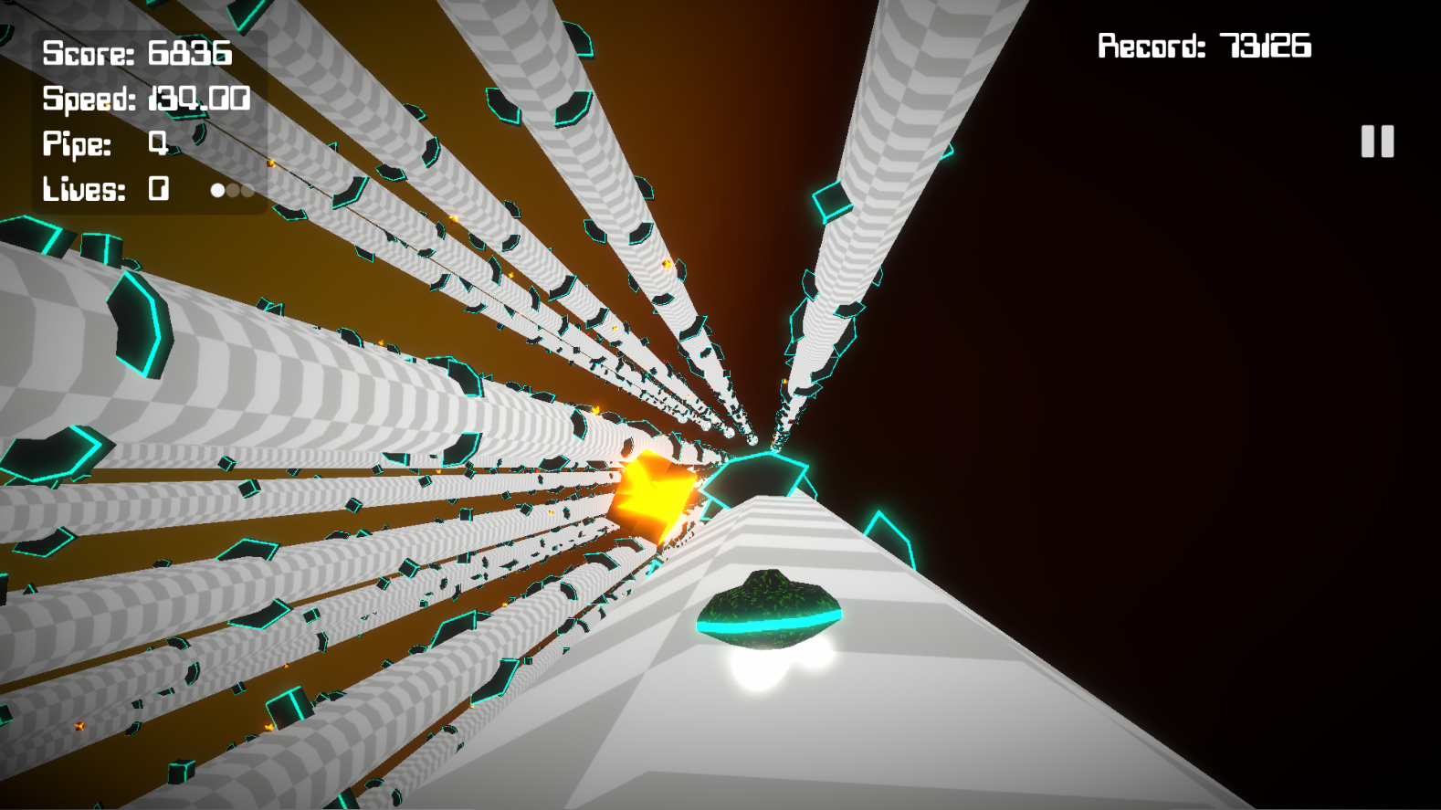 Screenshot of Down The Pipe